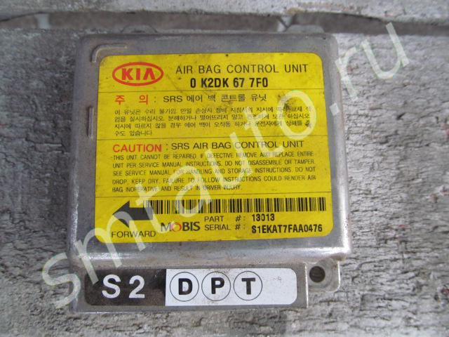Блок управления AIR BAG для Kia Spectra 2005>, OEM 0K2DK677F0 (фото)