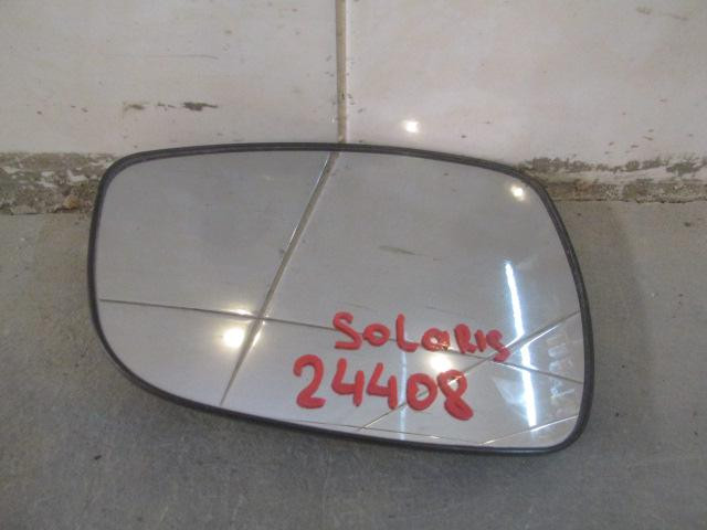 Стекло зеркала левого Hyundai Solaris 2010-2017