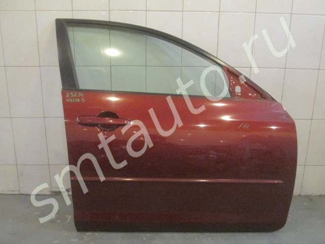 Дверь передняя правая для Mazda 3 (BK) 2003-2009, OEM BPYK5802XE (фото)