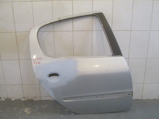 Дверь задняя правая Peugeot 206 1998>