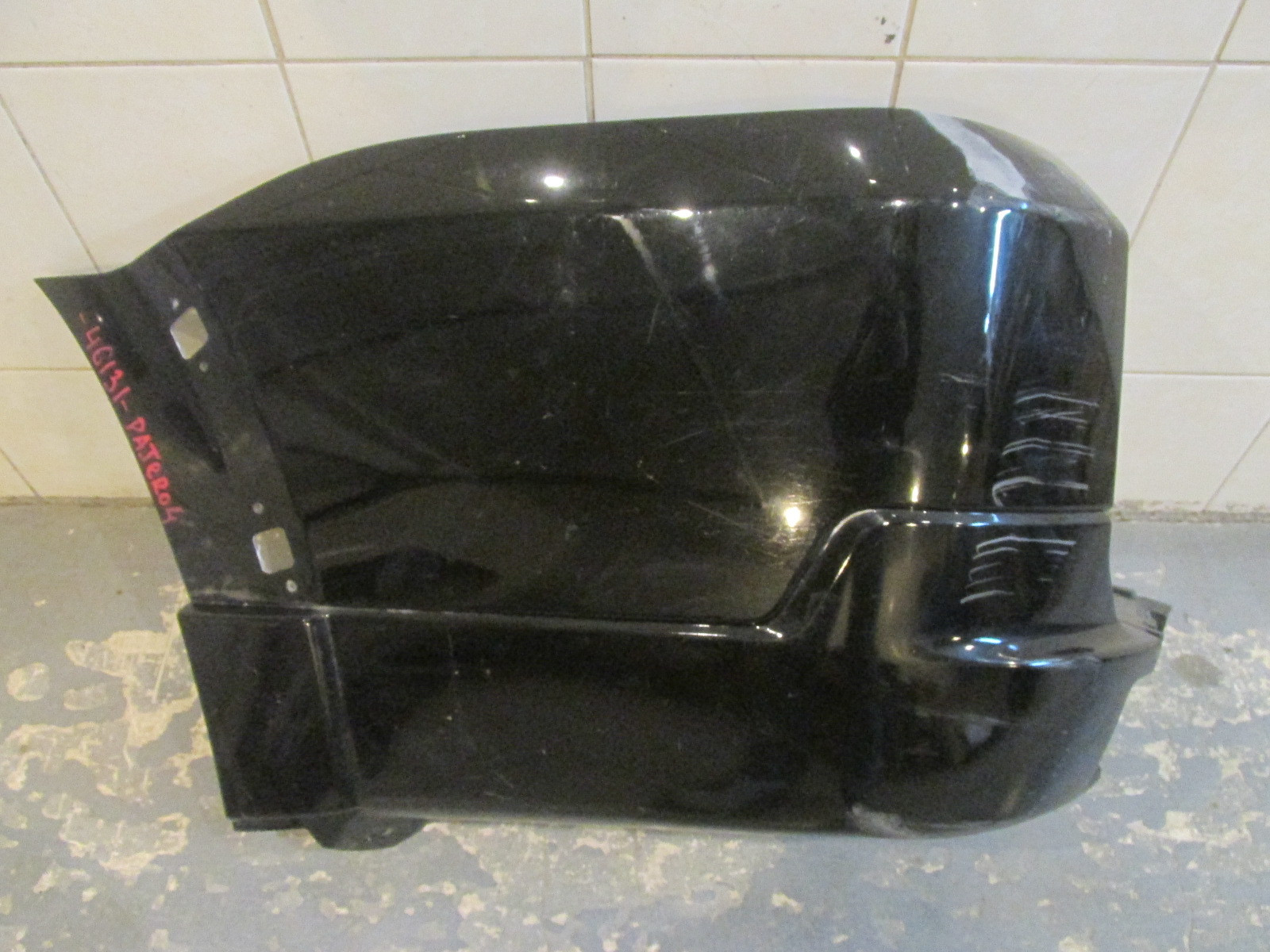 Бампер задний Mitsubishi Pajero IV 2007>