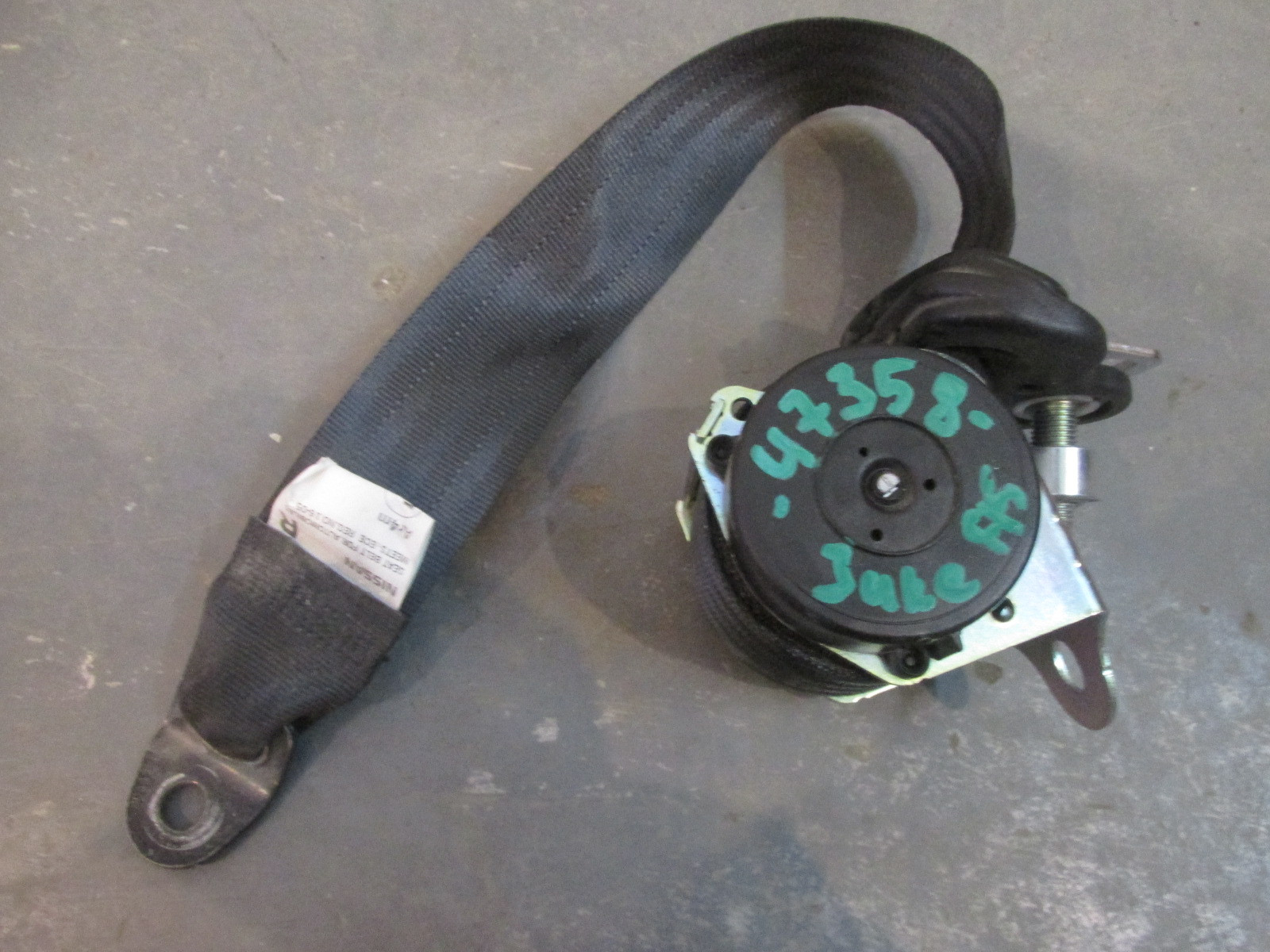 Ремень безопасности Nissan Juke 2011>